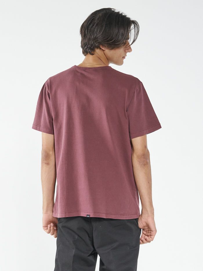 Landed Merch Fit Tee - Blood Red sold by Thrills product image thumbnail 2