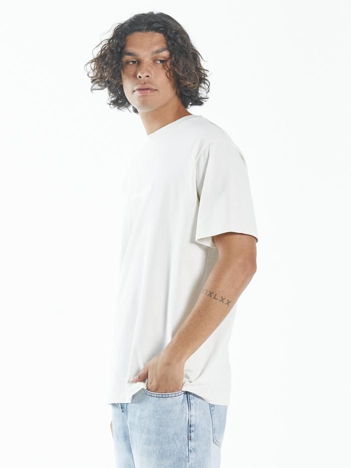 Tonal Thrills Co Embro Merch Fit Tee - Heritage White sold by Thrills product image thumbnail 3