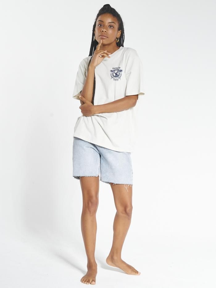 Genuine Merch Fit Tee - Heritage White sold by Thrills product image thumbnail 3