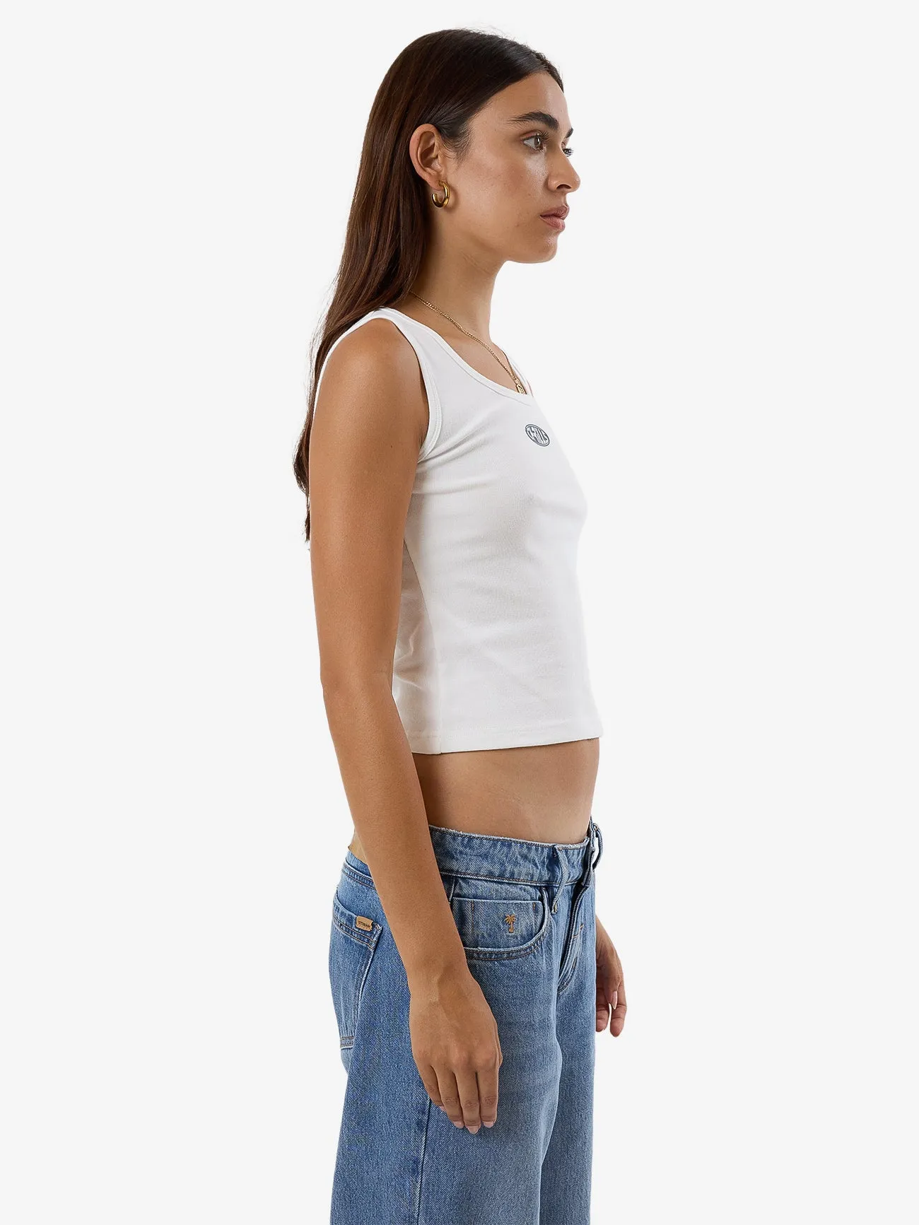 Shadow Y2K Tank - Dirty White sold by Thrills product image thumbnail 4