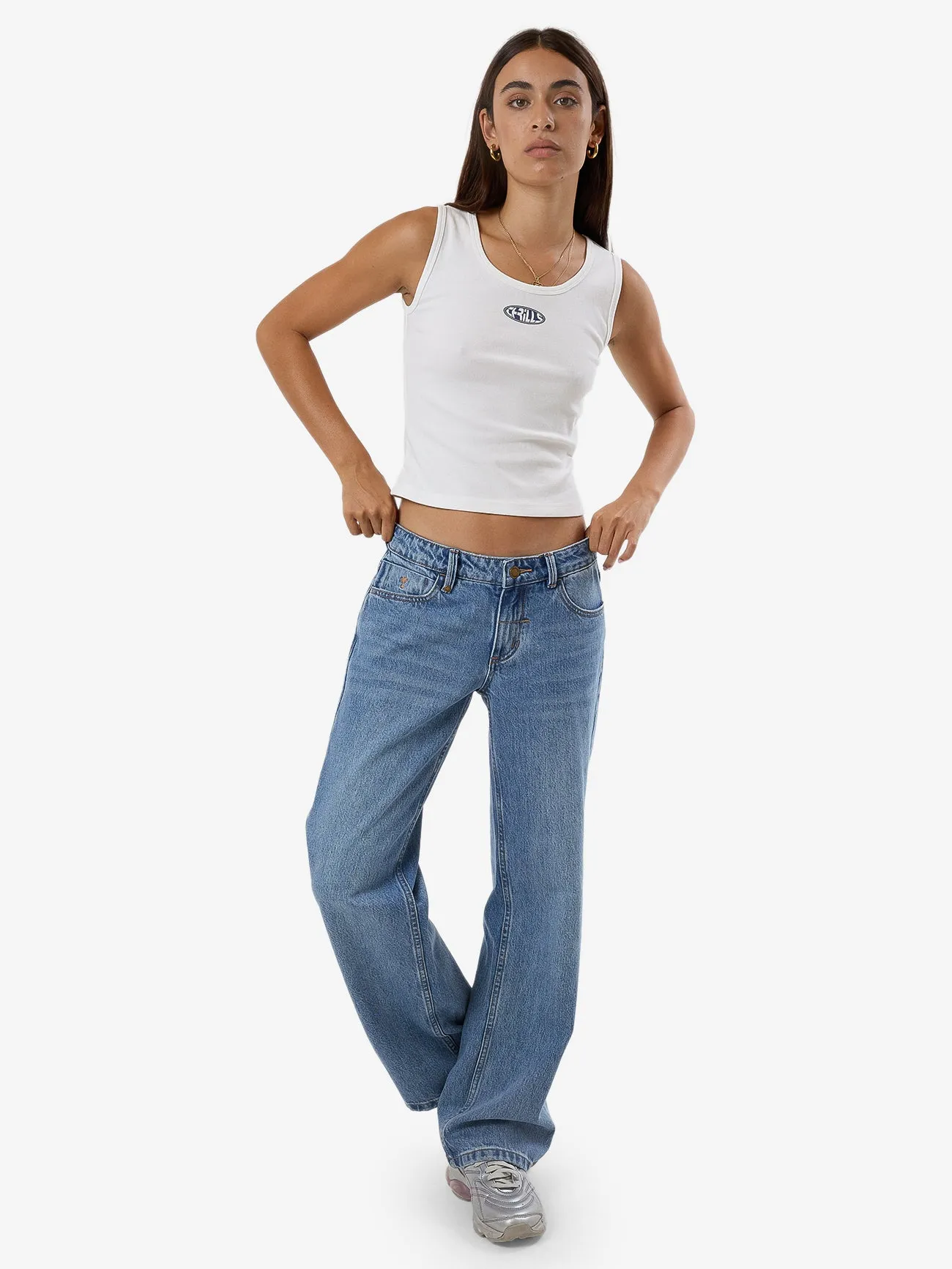 Shadow Y2K Tank - Dirty White sold by Thrills product image thumbnail 5