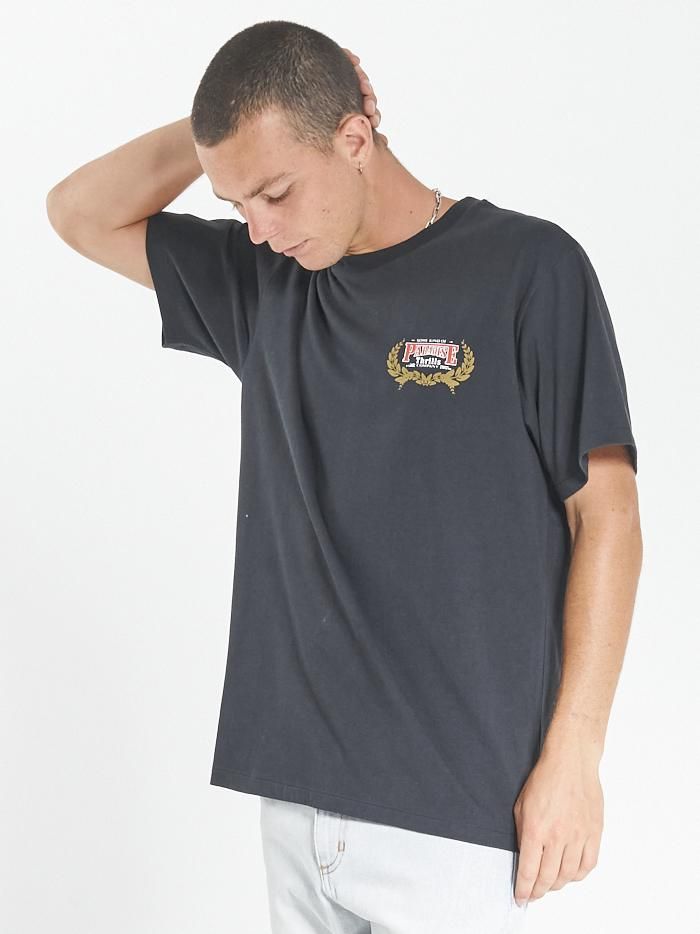 Speed Wreath Merch Fit Tee - Black sold by Thrills product image thumbnail 2