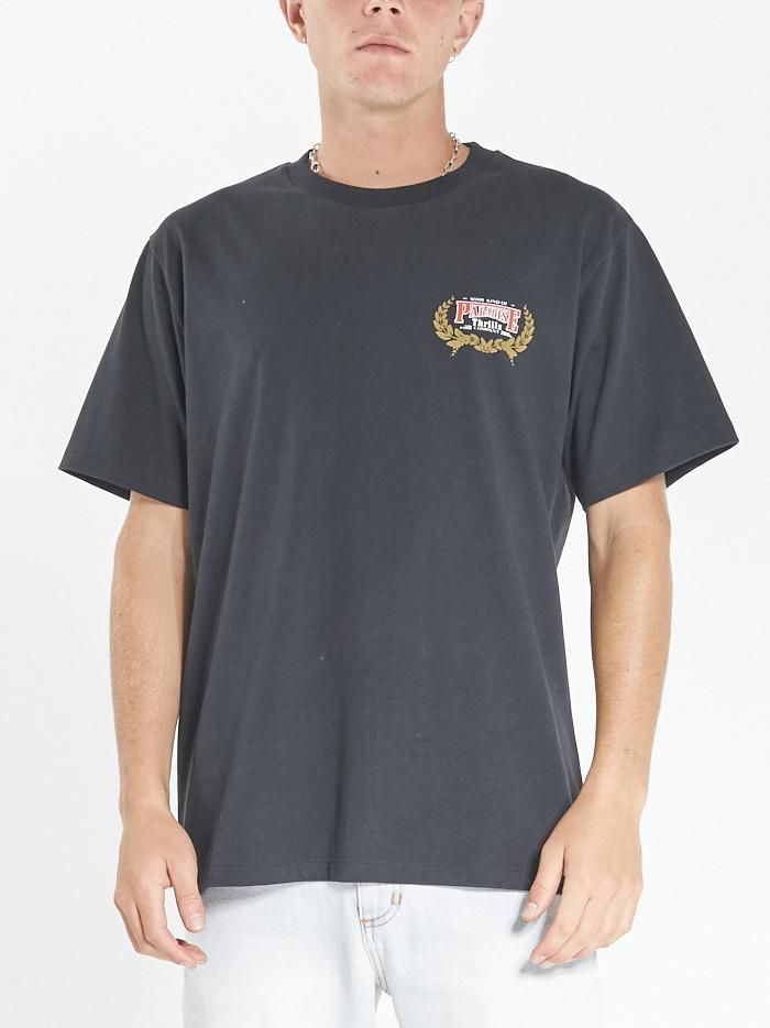 Speed Wreath Merch Fit Tee - Black sold by Thrills product image thumbnail 3