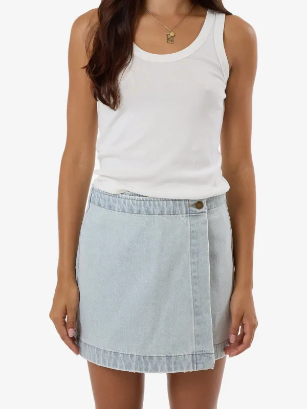Marley Wrap Skirt - Dirty Fade sold by Thrills