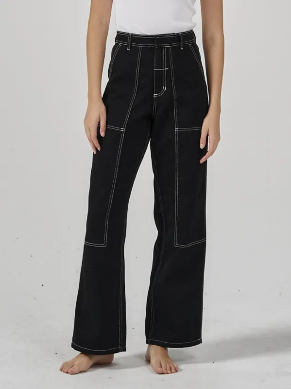 Miter Pant - Black sold by Thrills