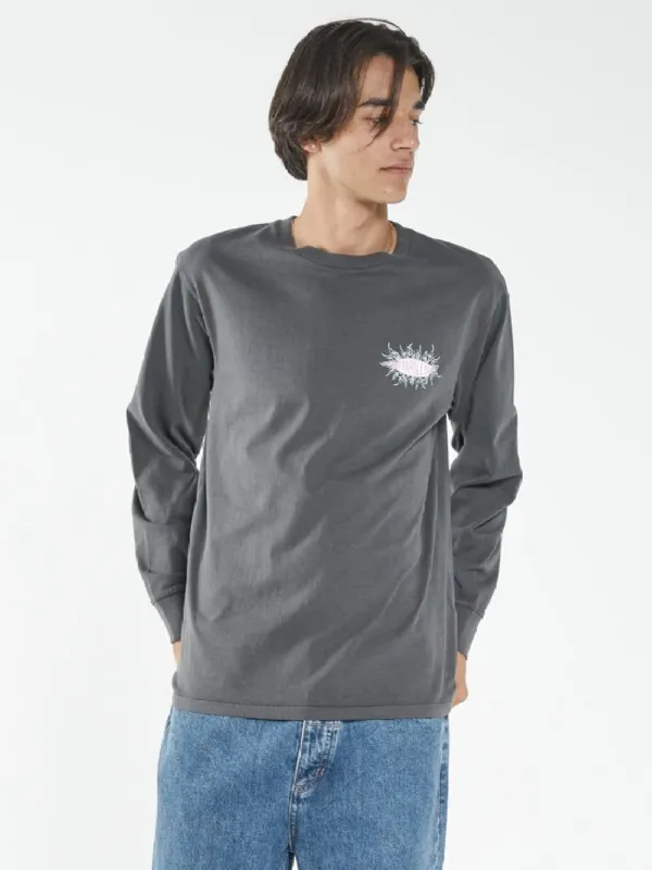 Litmus Merch Fit Long Sleeve Tee - Merch Black sold by Thrills