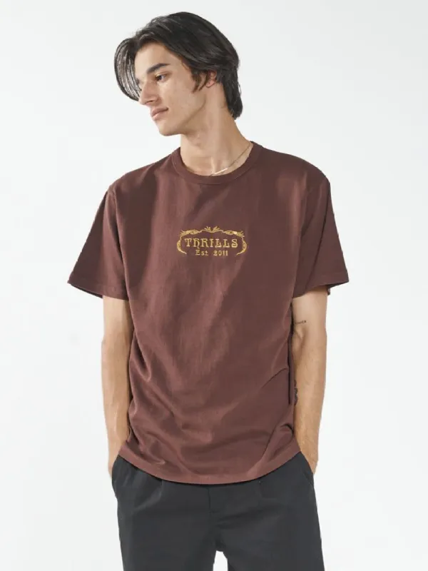 South East Merch Fit Tee - Deep Mahogany sold by Thrills