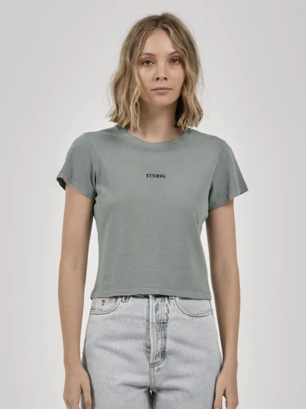 Minimal Thrills Mini Tee - Seaglass Green sold by Thrills