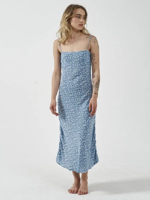 Aster Mid Length Dress - Powder Blue sold by Thrills
