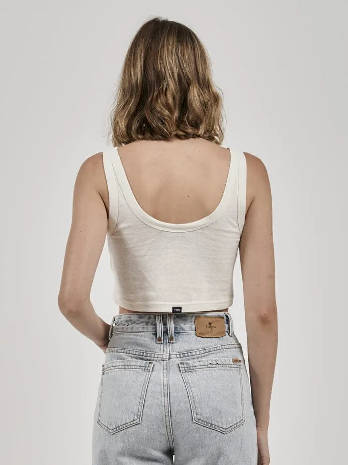 Paradise Thrills Hemp Crop Retro Tank - Tofu sold by Thrills product image thumbnail 2