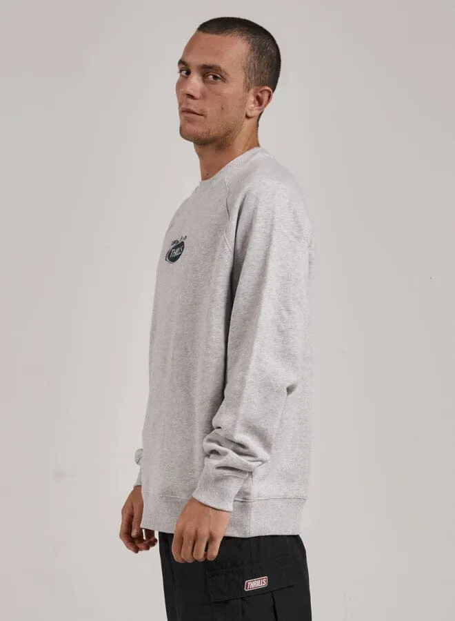 Coat Of Thrills Oversize Raglan Crew - Snow Marle sold by Thrills product image thumbnail 3