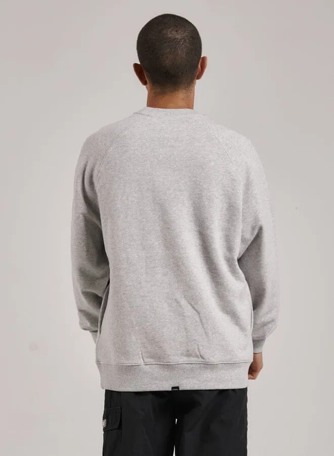 Coat Of Thrills Oversize Raglan Crew - Snow Marle sold by Thrills product image thumbnail 2