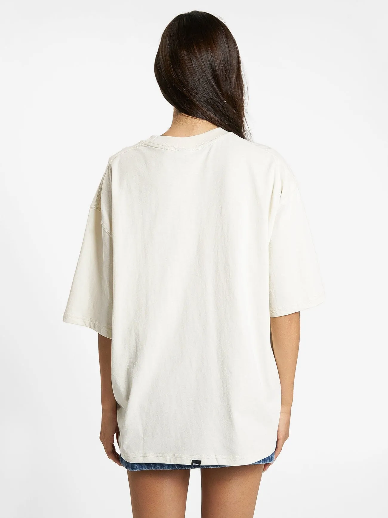 Damage Control Oversized Tee - Heritage White sold by Thrills product image thumbnail 3