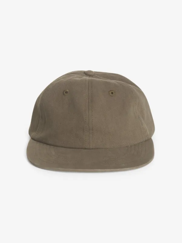 Thrills Herringbone Basic Cap - Light Canteen sold by Thrills