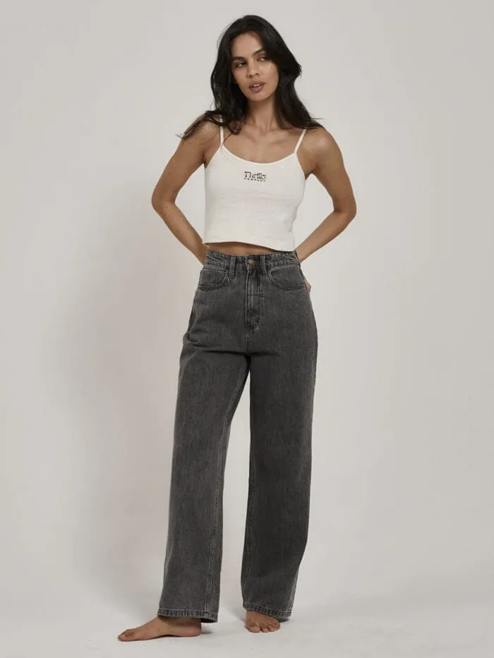 Thrills Pinch Hemp Bound Crop Tank - Tofu sold by Thrills product image thumbnail 4