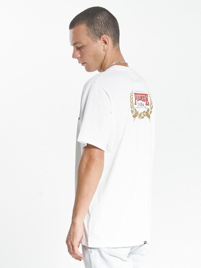 Speed Wreath Merch Fit Tee - Dirty White sold by Thrills product image thumbnail 3