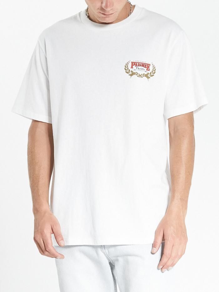 Speed Wreath Merch Fit Tee - Dirty White sold by Thrills product image thumbnail 2
