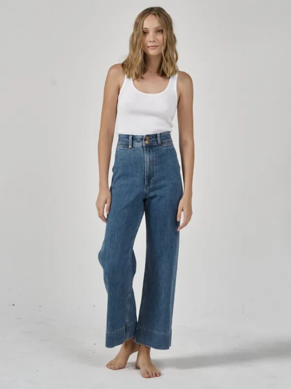 Belle Stretch Jean - Highway Blue sold by Thrills