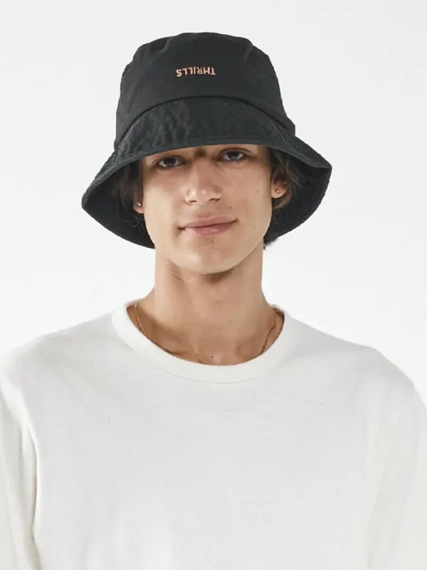 Minimal Thrills Bucket Hat - Merch Black/Cork sold by Thrills