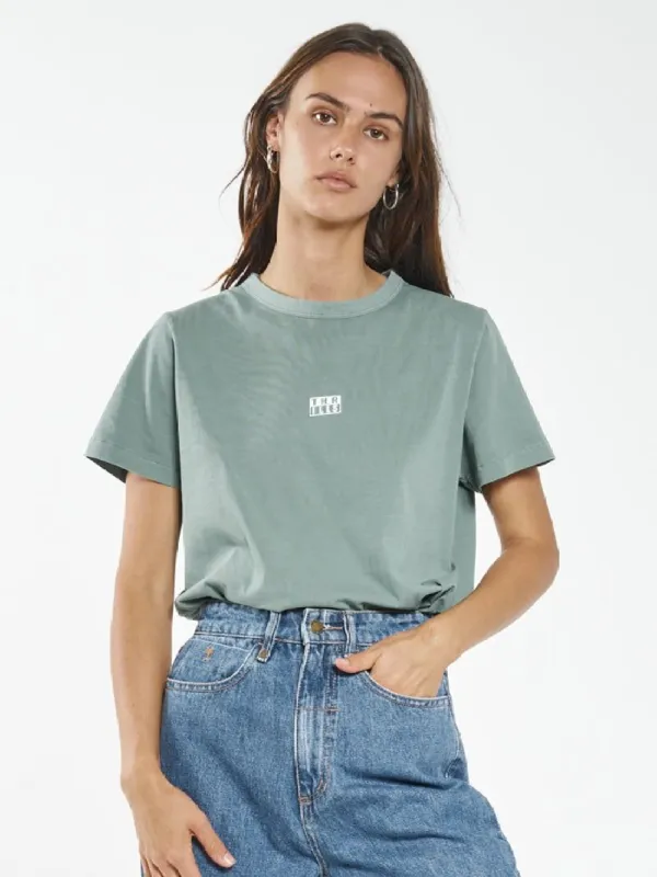 Thrills Stack Relax Fit Tee - Comfrey sold by Thrills