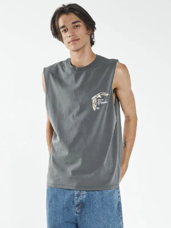 Speed Needs Merch Fit Muscle Tee - Merch Black sold by Thrills
