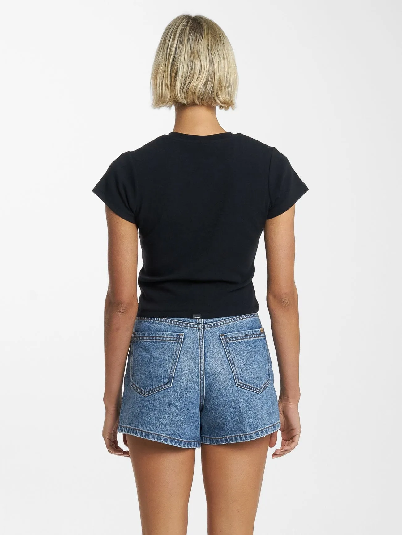 Minimal Thrills Mini Tee - Black sold by Thrills product image thumbnail 2