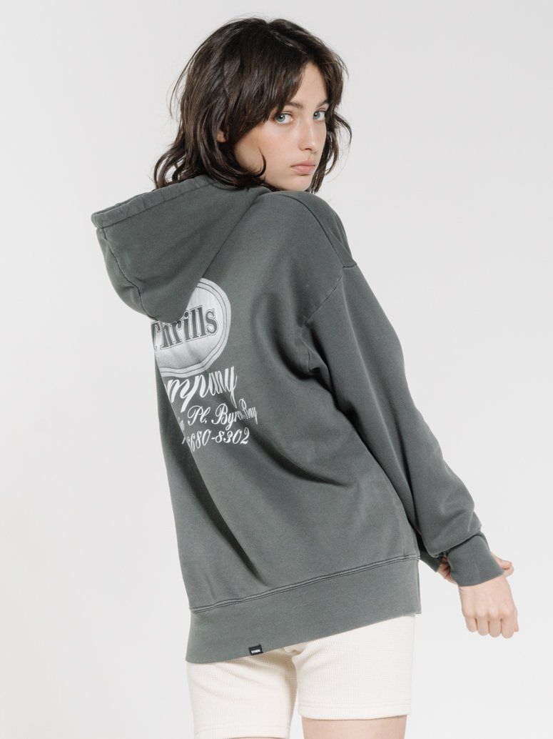 Troubled Paradise Slouch Hood - Merch Black sold by Thrills product image thumbnail 2