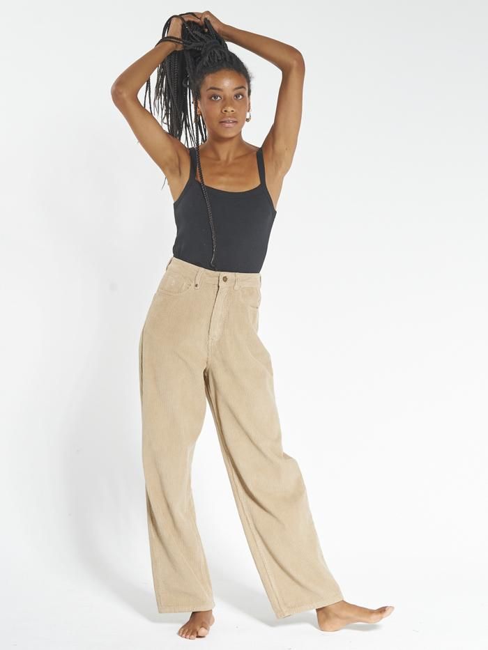 BillIe Cord Pant - Washed Tan sold by Thrills