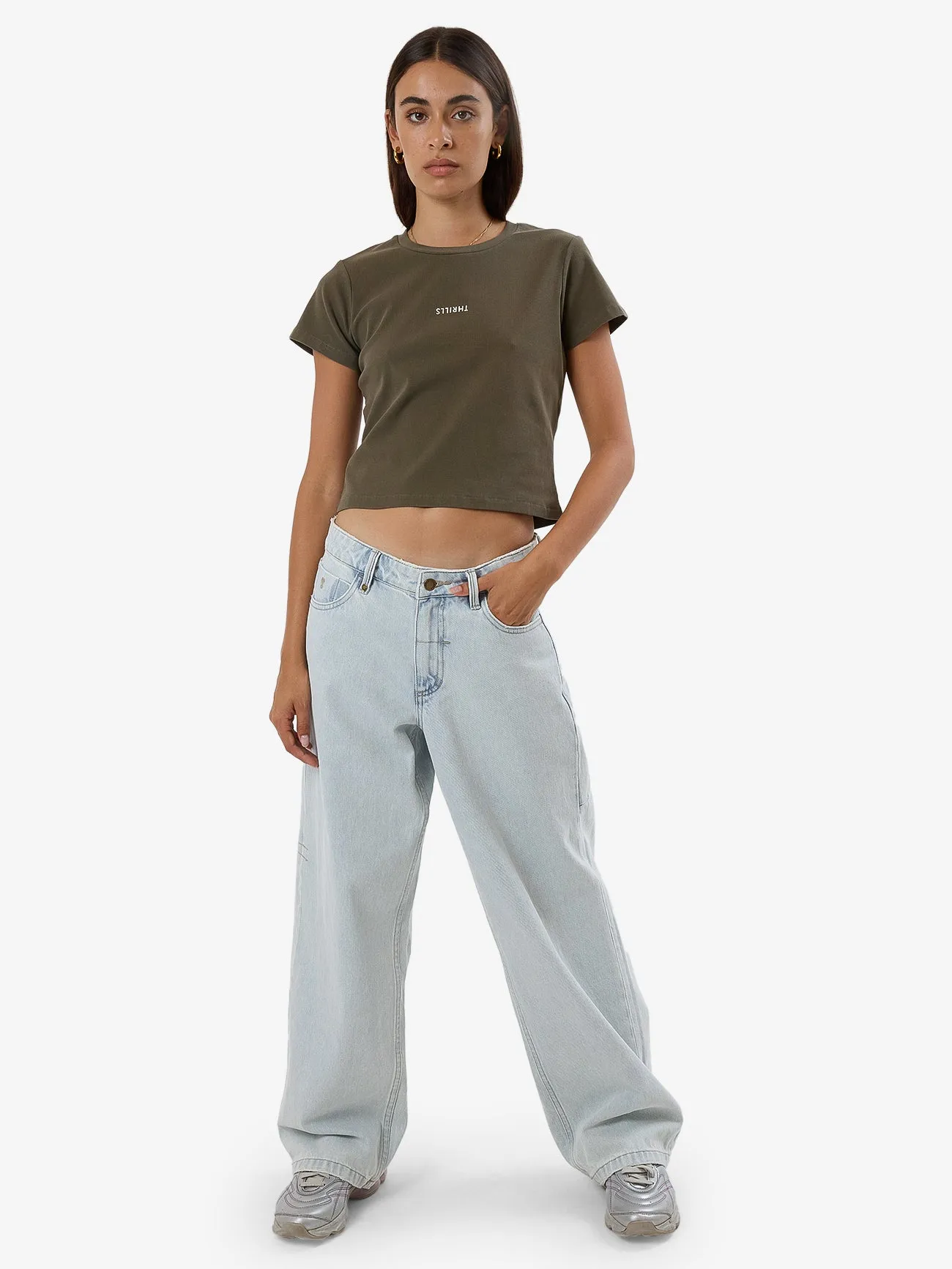 Minimal Thrills Mini Tee - Tarmac sold by Thrills product image thumbnail 5