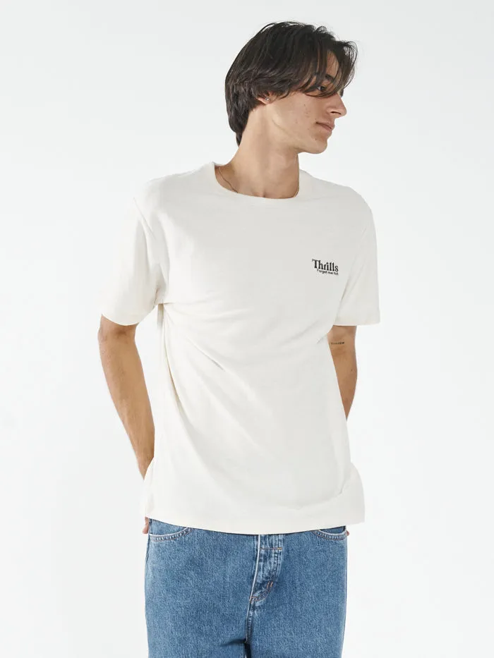 Never Forget Merch Fit Tee - Unbleached sold by Thrills product image thumbnail 4