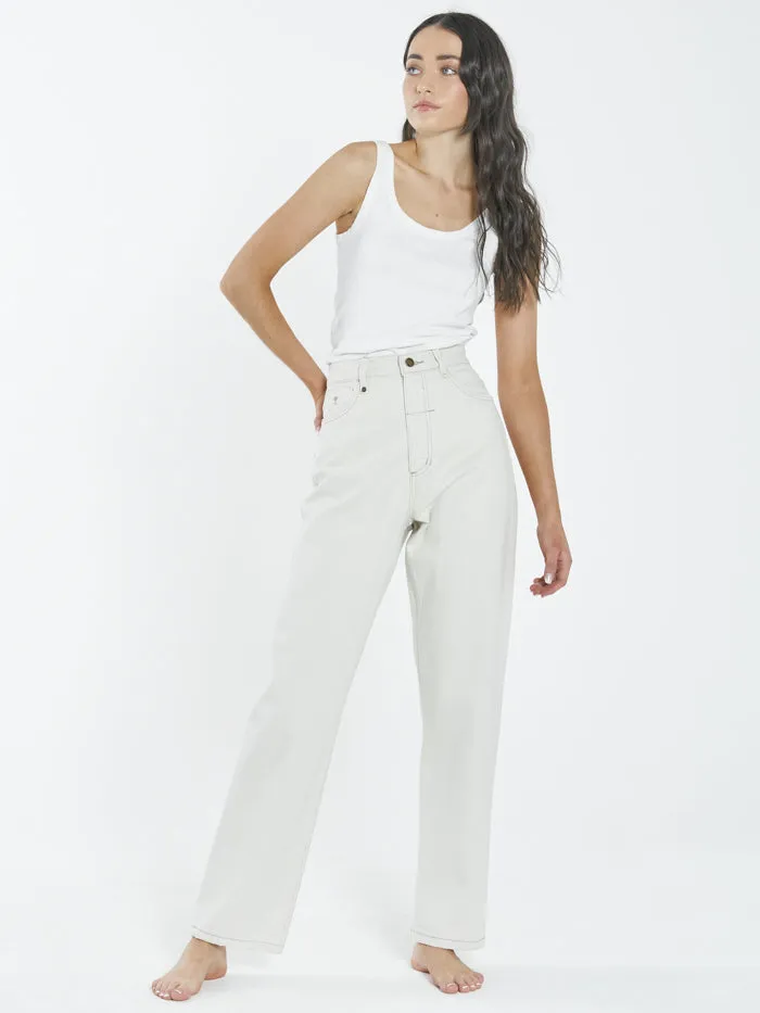 Pulp Jean - Vintage Bone sold by Thrills