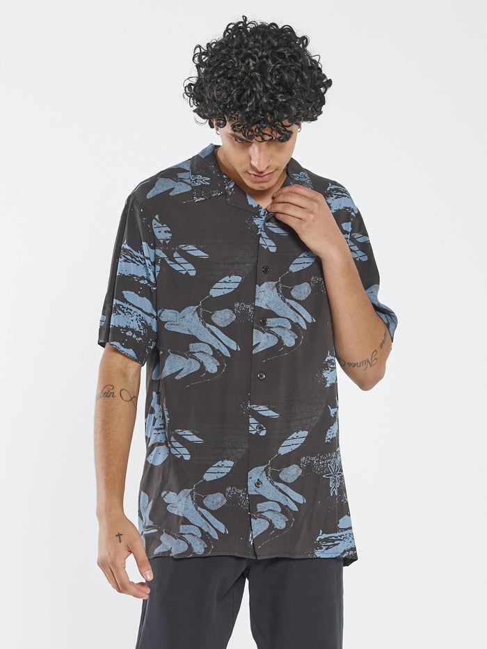 Collective Experience Bowling Shirt - Black sold by Thrills product image thumbnail 3