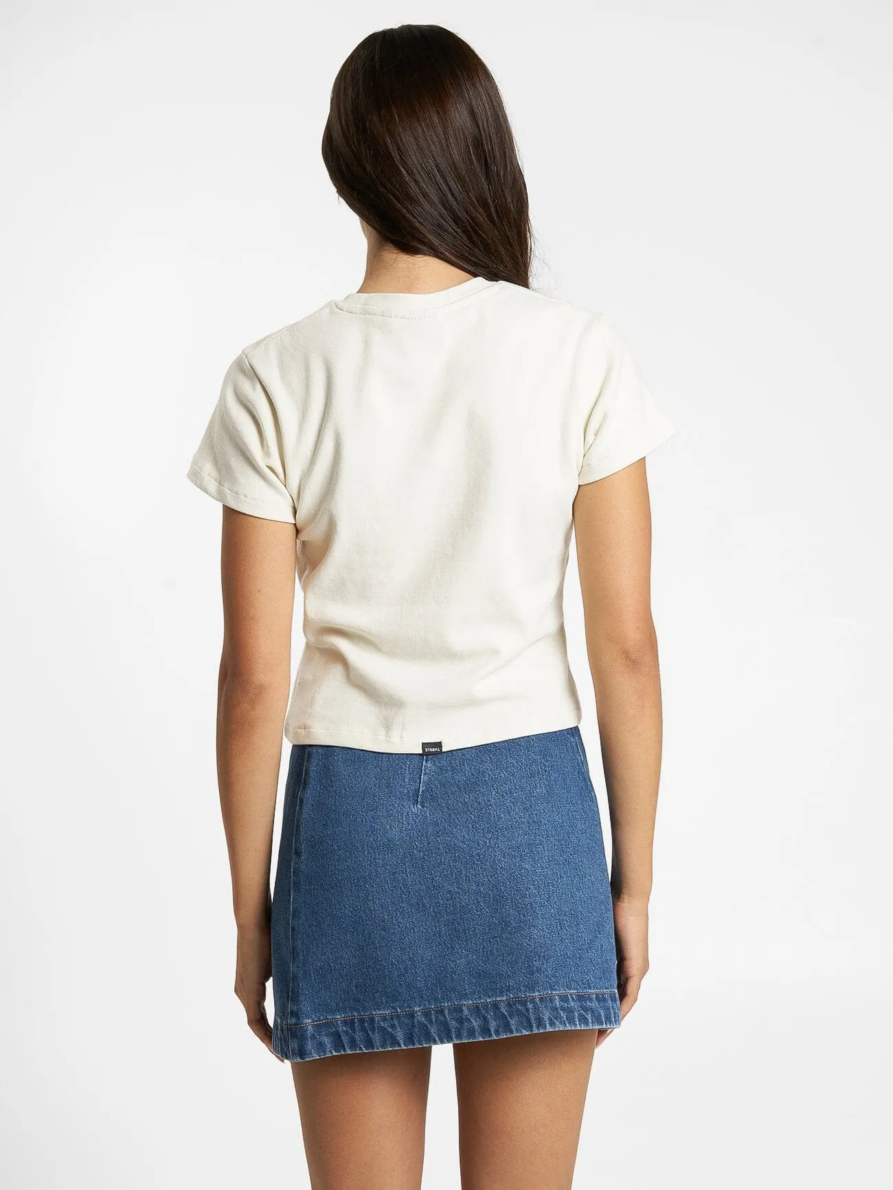 Damage Control Mini Tee - Heritage White sold by Thrills product image thumbnail 3