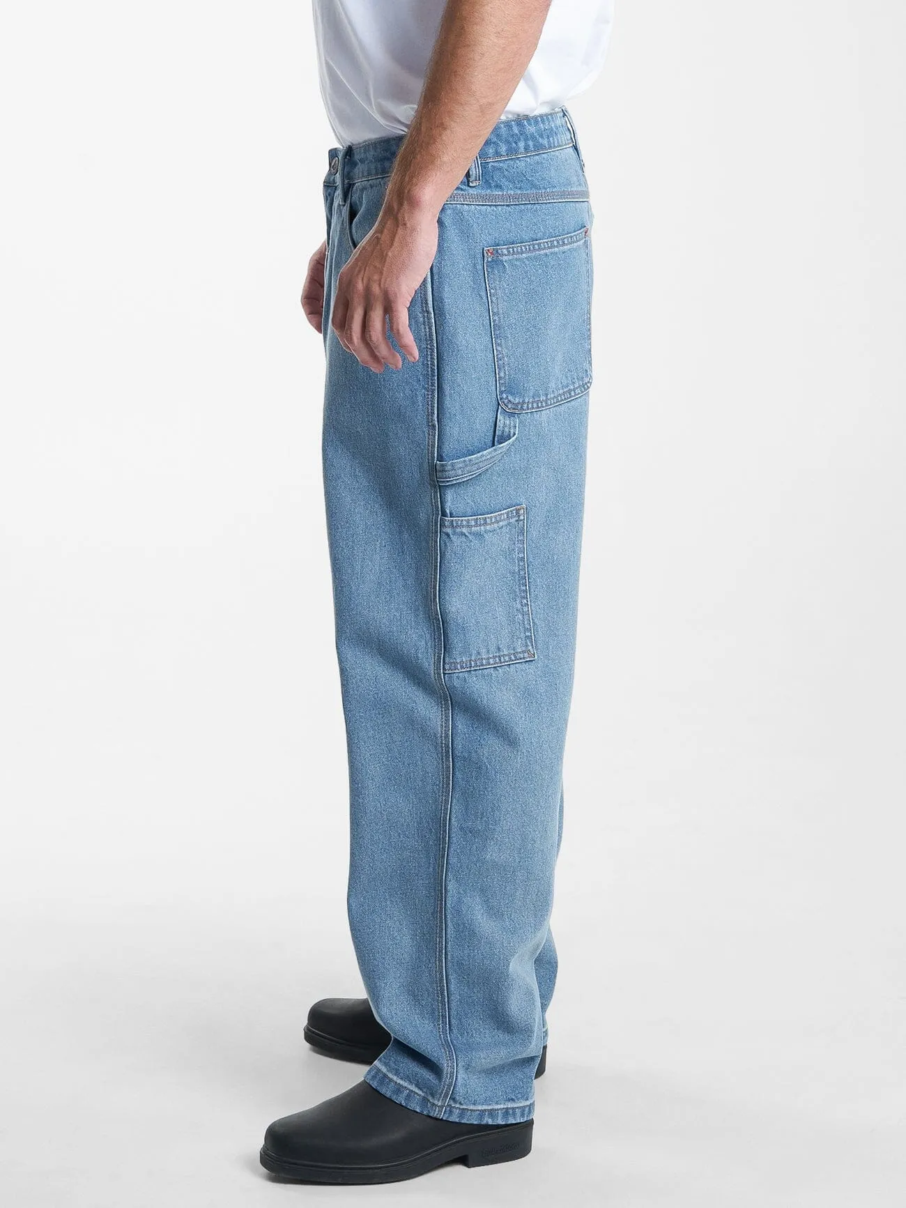 Hard Yakka X Thrills Big Slacker Carpenter Jean - Drill Blue sold by Thrills product image thumbnail 5
