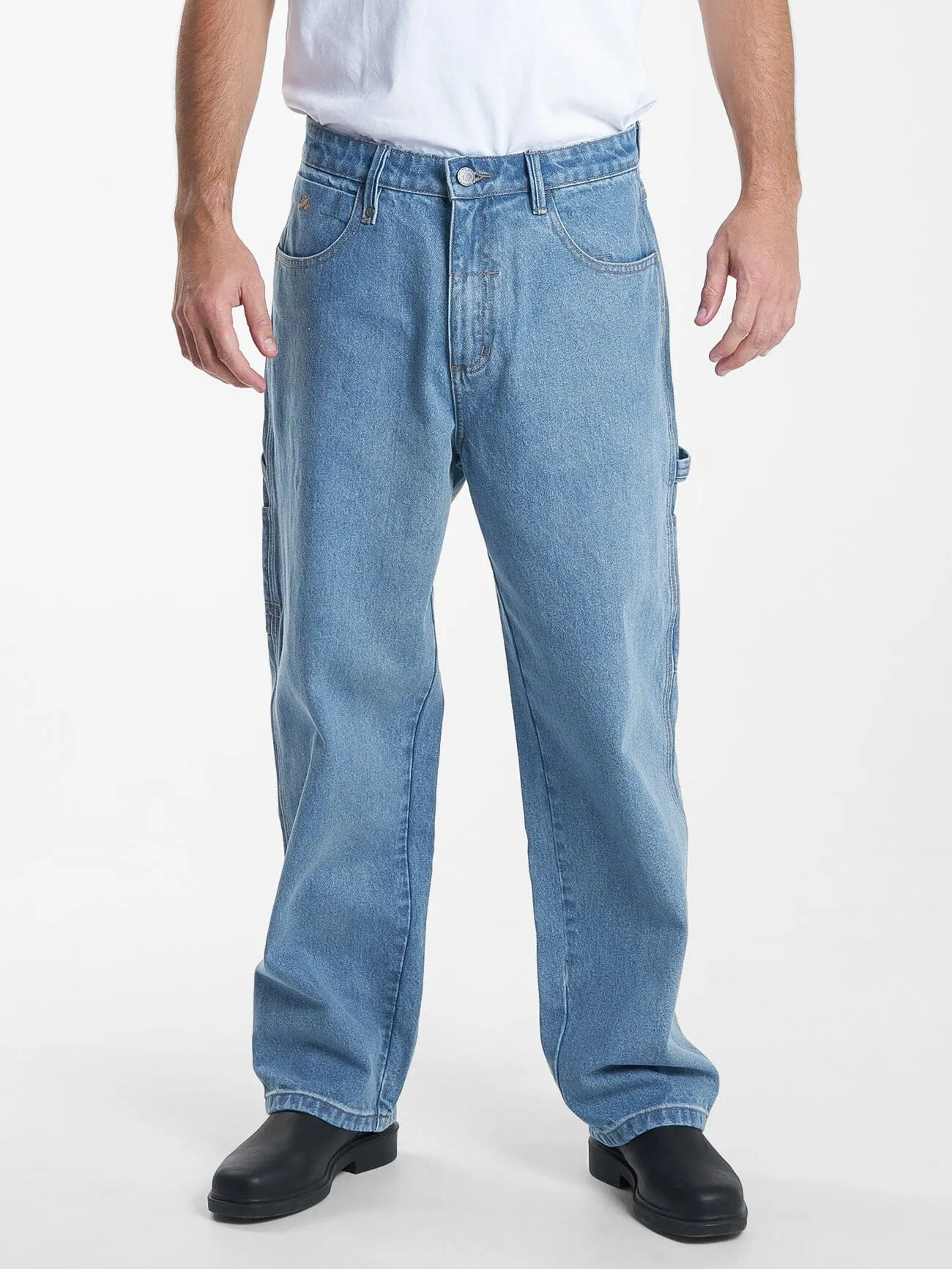 Hard Yakka X Thrills Big Slacker Carpenter Jean - Drill Blue sold by Thrills product image thumbnail 2