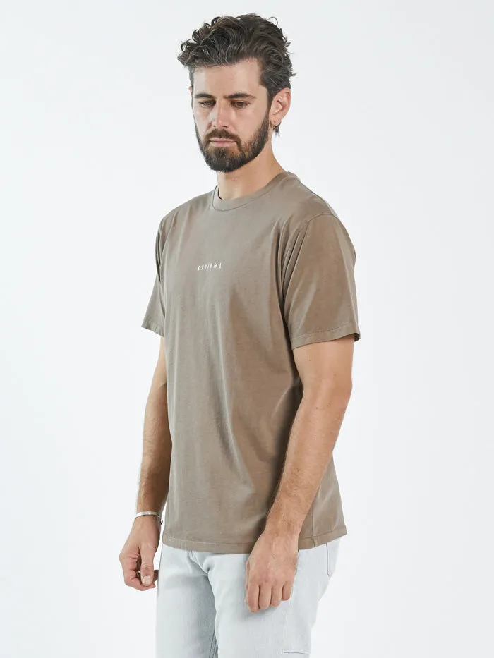 Minimal Thrills Merch Fit Tee - Walnut sold by Thrills product image thumbnail 3