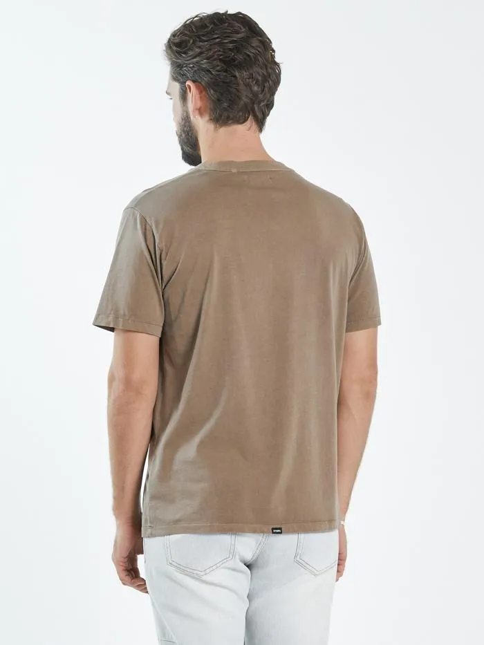 Minimal Thrills Merch Fit Tee - Walnut sold by Thrills product image thumbnail 2