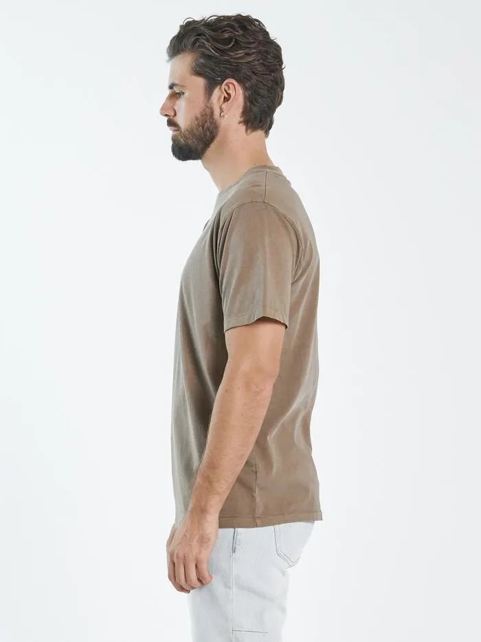Minimal Thrills Merch Fit Tee - Walnut sold by Thrills product image thumbnail 4