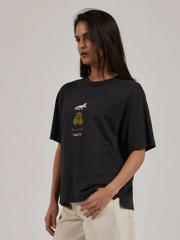 Guardian Hemp Box Tee - Washed Black sold by Thrills product image thumbnail 3