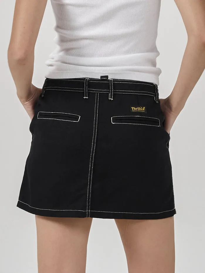 Rift Skirt - Black sold by Thrills product image thumbnail 2