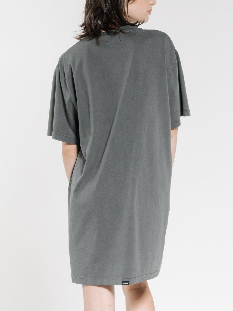 Troubled Paradise Merch Fit Tee Dress - Merch Black sold by Thrills product image thumbnail 2