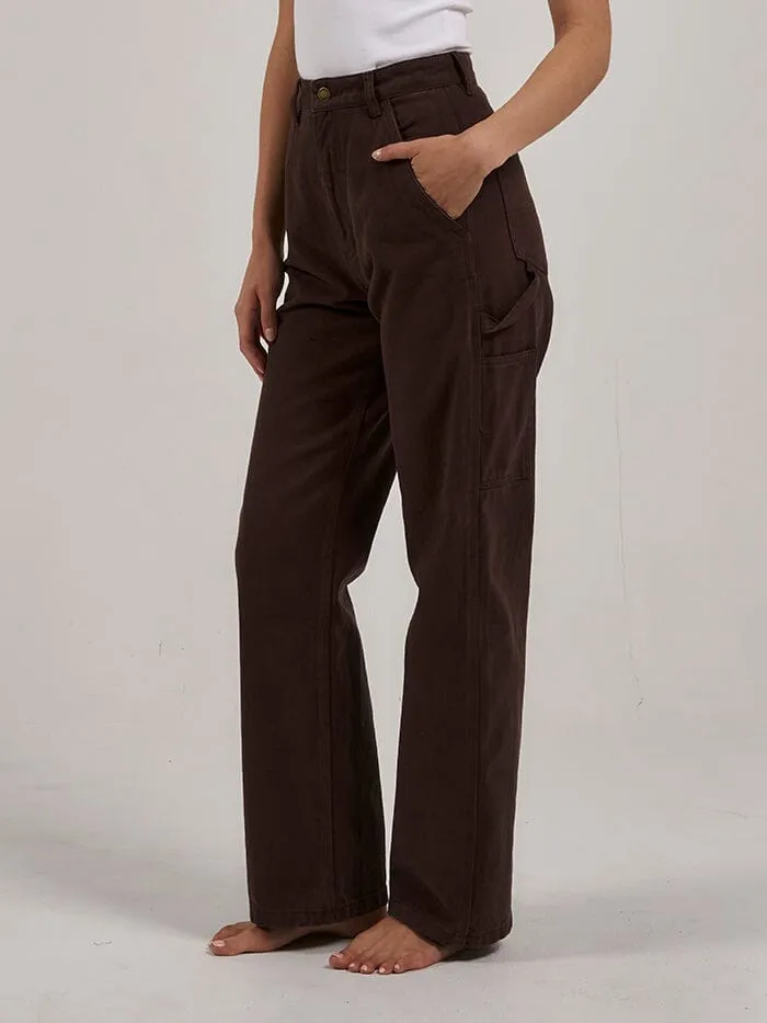 Carpenter Full Length Pant - Postal Brown sold by Thrills product image thumbnail 3