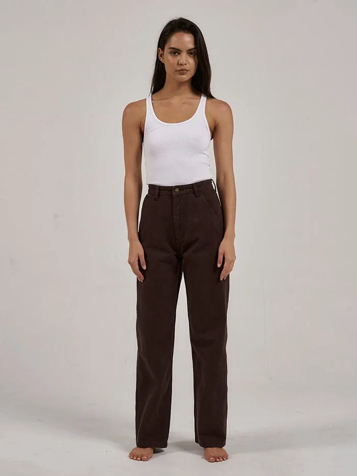 Carpenter Full Length Pant - Postal Brown sold by Thrills product image thumbnail 5