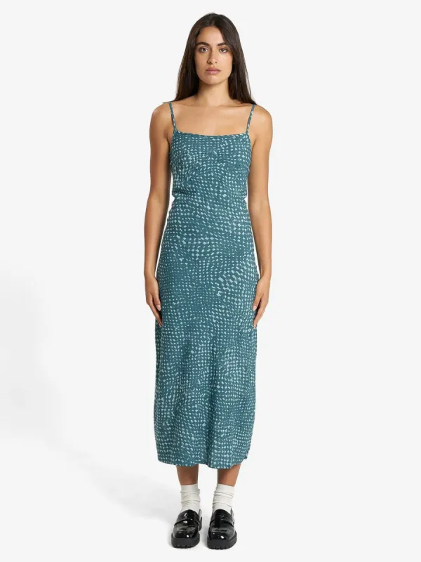 Self Hypnosis Dress - Jasper Green sold by Thrills