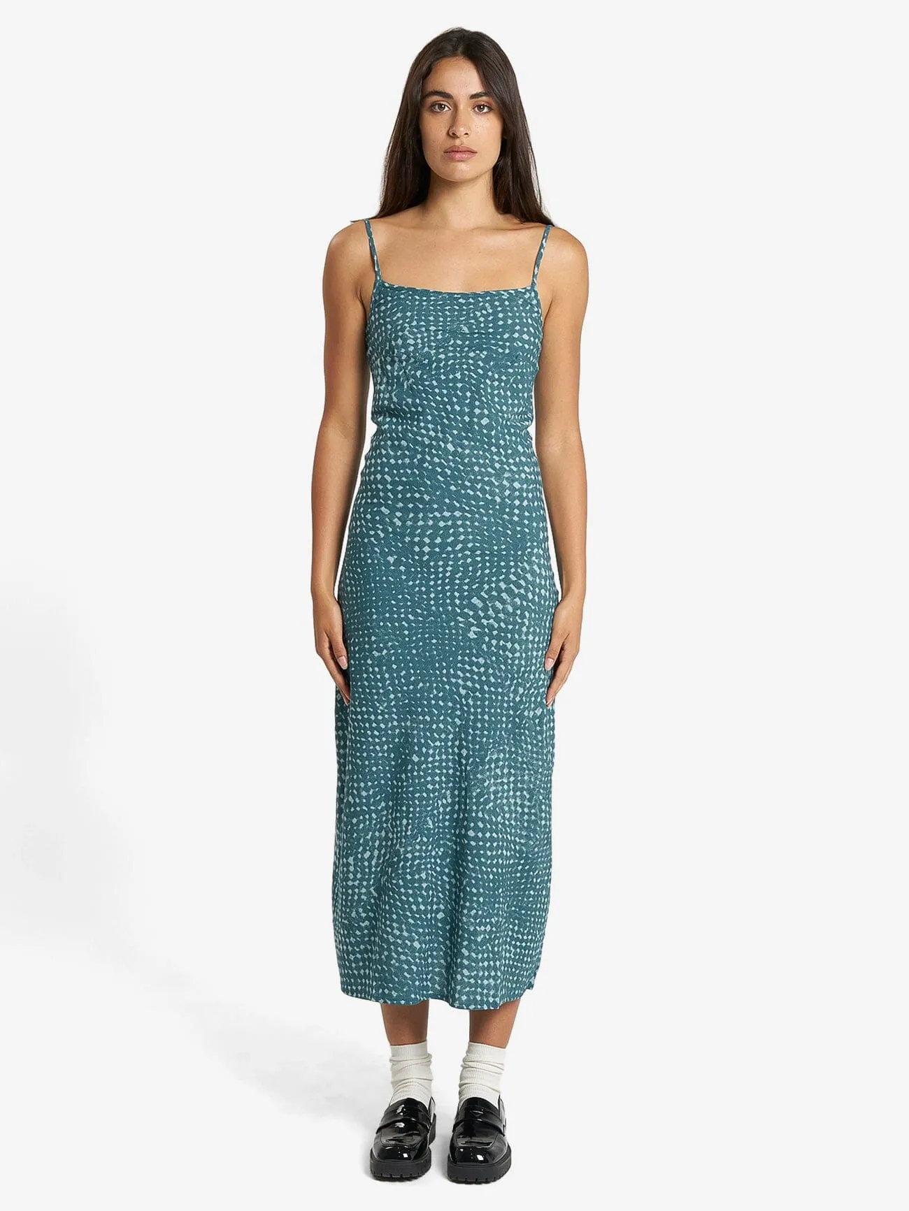 Self Hypnosis Dress - Jasper Green sold by Thrills