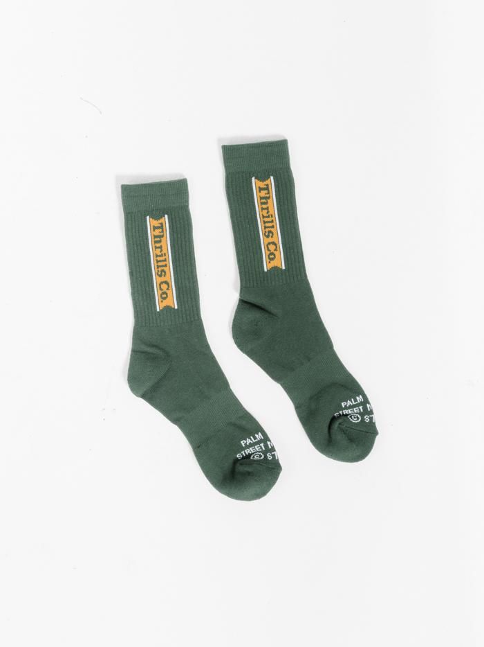 Pennant Long Sock - Sycamore sold by Thrills
