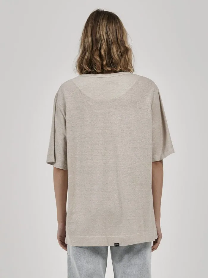 Paradise Lily Hemp Box Tee - Pavement sold by Thrills product image thumbnail 2