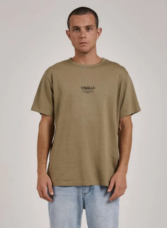 Hemp High Standards Merch Fit Tee - Aloe sold by Thrills