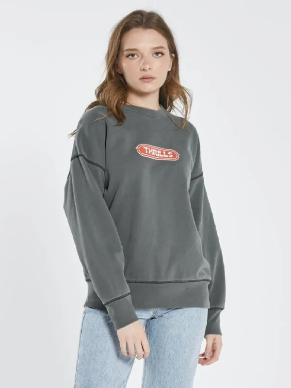 Red Pill Slouch Crew - Merch Black sold by Thrills