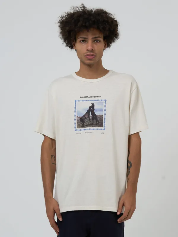 Hemp in Order and Disorder Merch Fit Tee - Heritage White sold by Thrills